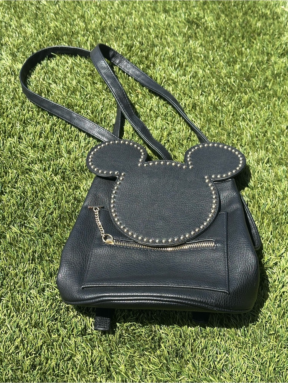 Danielle Nicole Disney Mickey Mouse 90th Anniversary Studded Mini Backpack